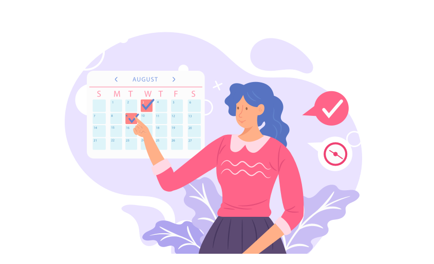 Booking Illustration